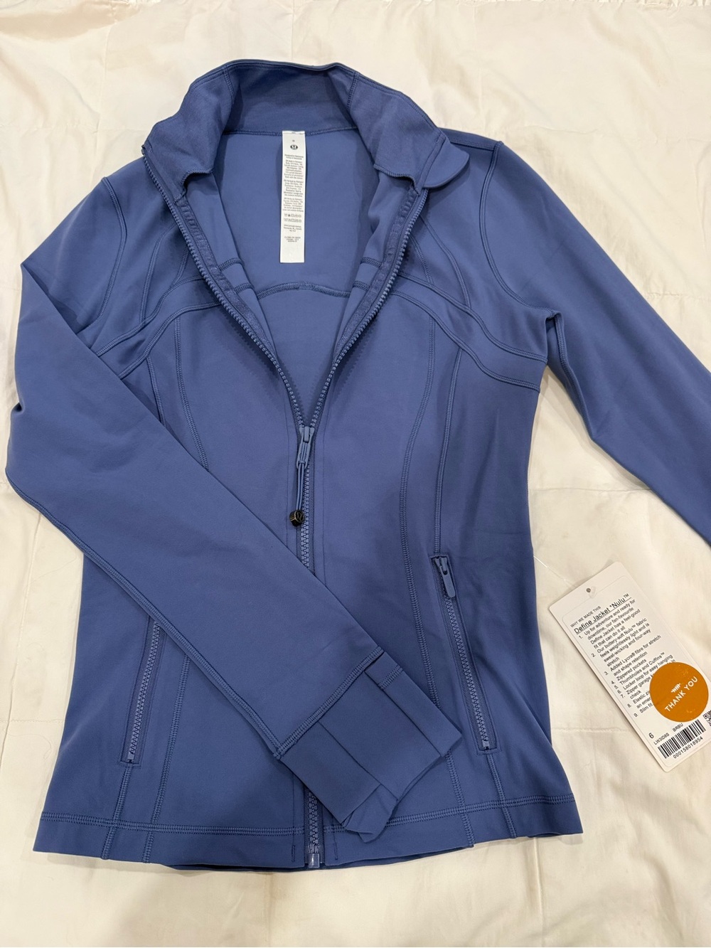 lululemon athletica Define Jacket Nulu Serene Blue - Picture 1 of 3